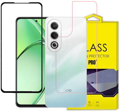 AARERED Front and Back Tempered Glass for OPPO K12x 5G(Pack of 1)