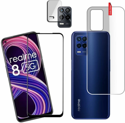 FINCH Front and Back Tempered Glass for REALME 8 5G(Pack of 3)