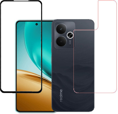 AARERED Front and Back Tempered Glass for Realme 14T(Pack of 1)