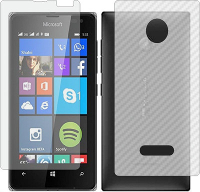 Fasheen Front and Back Tempered Glass for MICROSOFT LUMIA 532(Pack of 2)