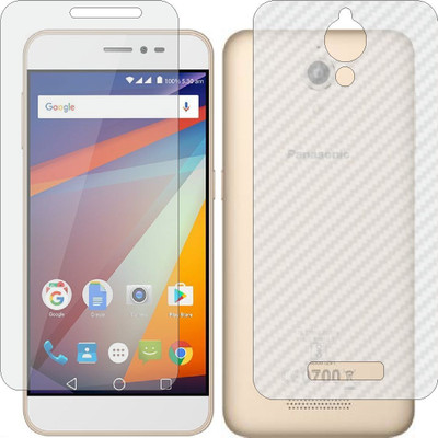 MOBART Front and Back Tempered Glass for PANASONIC P85(Pack of 2)