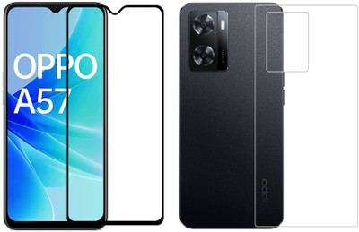 4 YARDS Front and Back Tempered Glass for OPPO A57 (11-D)(Pack of 1)