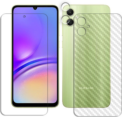 SOMTONE Front and Back Tempered Glass for Samsung Galaxy A05 FRONTBACK AND CAMERA LENS SCREEN GUARD(Pack of 1)