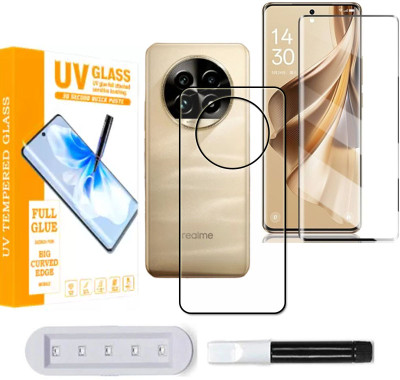 tombik Front and Back Tempered Glass for 86zg-Realme 13 Pro Plus 5G-fb uv(Pack of 2)