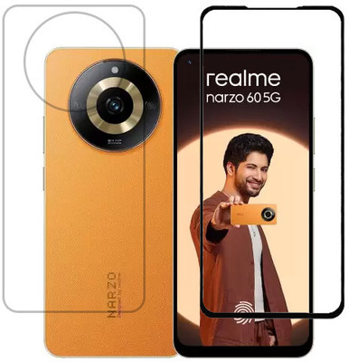 KMPERED Front and Back Tempered Glass for Realme Narzo 60 5G(Pack of 2)