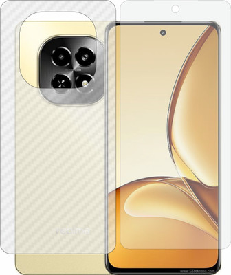 Fasheen Front and Back Tempered Glass for Realme V60s(Pack of 2)