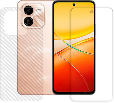 MUTAALI Front and Back Tempered Glass for vivo Y200 Plus 5G(Pack of 1)