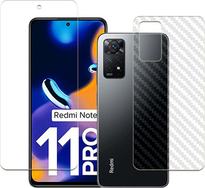 ARBAN Front and Back Tempered Glass for Xiaomi Redmi Note 11E Pro FRONT BACK(Pack of 1)