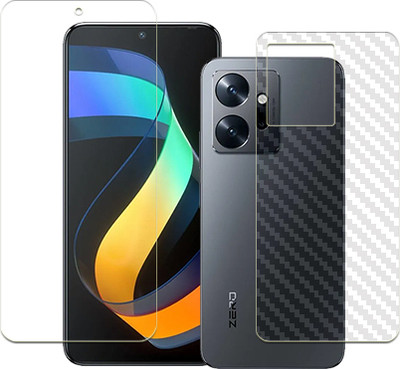 SOMTONE Front and Back Tempered Glass for Infinix Zero 20 FRONT BACK(Pack of 1)
