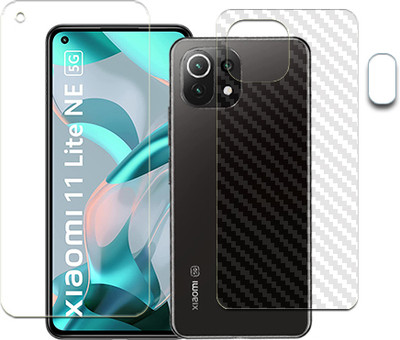 SOMTONE Front and Back Tempered Glass for Xiaomi 11 Lite NE 5G FRONT BACK TEMPERED GUARD(Pack of 1)
