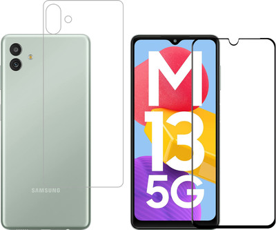 Ten To 11 Front and Back Tempered Glass for Samsung Galaxy M13 5G(Pack of 2)