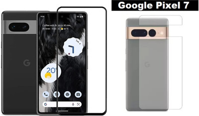 DSCASE Front and Back Tempered Glass for Google Pixel 7, Pixel 7(Pack of 1)
