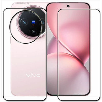 tombik Front and Back Tempered Glass for 1xxw-vivo X200s-fb(Pack of 2)