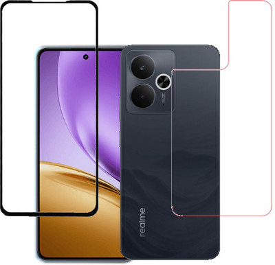 AARERED Front and Back Tempered Glass for Realme 14T(Pack of 1)