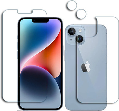 SOMTONE Front and Back Tempered Glass for Apple iPhone 14 FRONTBACK TEMPERED GUARD(Pack of 1)