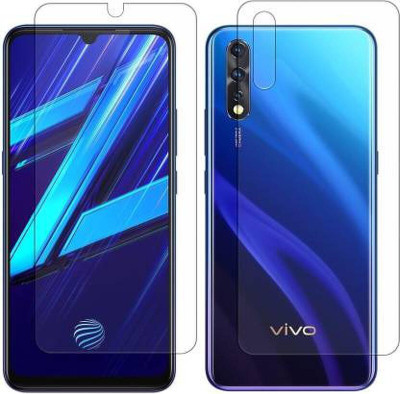 PR SMART Front and Back Tempered Glass for Vivo z1x(Pack of 2)
