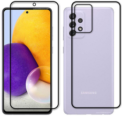 ARBAN Front and Back Tempered Glass for SAMSUNG A70S Front Back Flexible Tempered Glass(Pack of 1)