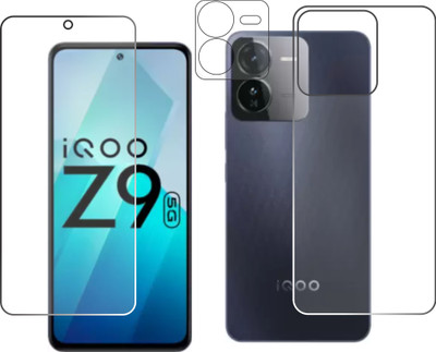 chakoor Front and Back Screen Guard for IQOO Z9 5G(Pack of 3)