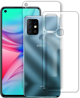 ARBAN Front and Back Tempered Glass for Infinix Hot 9 Pro Front Back Flexible Tempered Glass(Pack of 1)