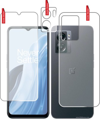 Polenta Front and Back Tempered Glass for ONEPLUS NORD N300(Pack of 3)