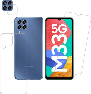 Ten To 11 Front and Back Tempered Glass for Samsung Galaxy M33 5G(Pack of 3)