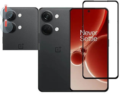 MUTAALI Front and Back Tempered Glass for OnePlus Nord 3(Pack of 1)