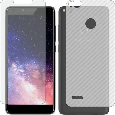 MOBART Front and Back Tempered Glass for PANASONIC ELUGA I7 ENTERPRISE(Pack of 2)