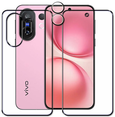 tombik Front and Back Tempered Glass for 10ffg-vivo X200 FE-fb,lens(Pack of 3)