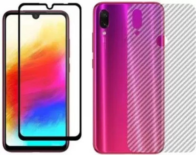 MUTAALI Front and Back Tempered Glass for Mi Redmi Note 7 Pro(Pack of 1)
