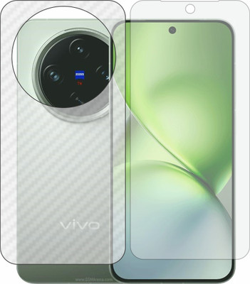 MOBART Front and Back Tempered Glass for Vivo X200 Pro Mini V2405DA(Pack of 2)