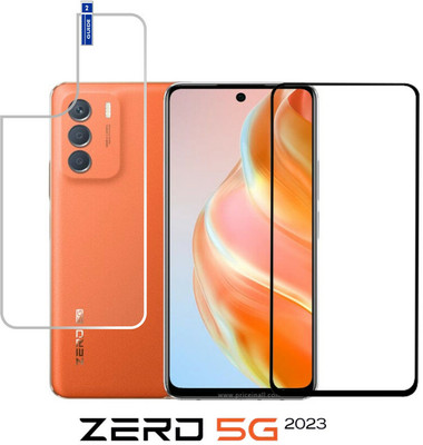 Olonga Front and Back Tempered Glass for INFINIX ZERO 5G 2023(Pack of 2)
