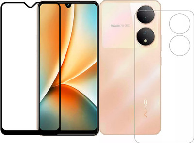 MagicalTech Front and Back Tempered Glass for Vivo Y100, 5G Edge To Edge Front Screen Tempered Guard Protector(Pack of 2)