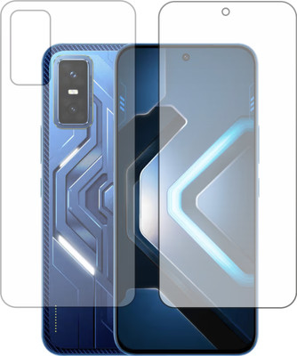 DORADO SHIELD Front and Back Tempered Glass for infinix gt 30 5g(Pack of 2)