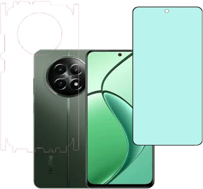 VAYUVAULT Front and Back Tempered Glass for Realme 12x, Realme 12x 5G, Clear with side(Pack of 2)