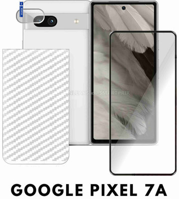 Olonga Front and Back Tempered Glass for GOOGLE PIXEL 7A(Pack of 3)
