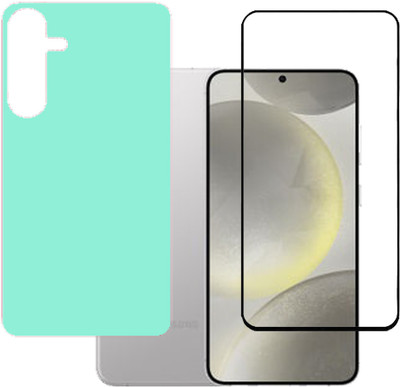 VAYUVAULT Front and Back Tempered Glass for SAMSUNG Galaxy S24+ 5G(Pack of 2)
