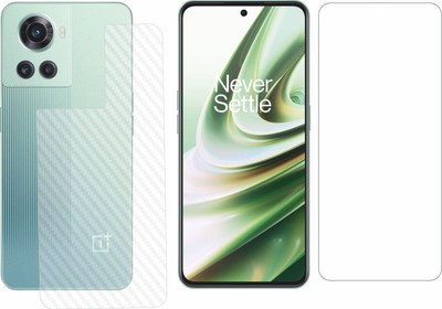 Vatsin Front and Back Tempered Glass for OnePlus 10R 5G(Pack of 2)