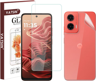 Vatsin Front and Back Tempered Glass for MOTOROLA g35 5G(Pack of 2)