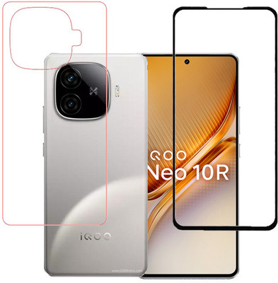 AARERED Front and Back Tempered Glass for IQOO Neo 10R(Pack of 1)