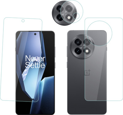 Ten To 11 Front and Back Tempered Glass for OnePlus 13R(Pack of 3)