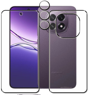 tombik Front and Back Tempered Glass for 8hq-Oppo F29-fb,lens(Pack of 3)
