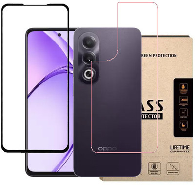ojucase Front and Back Tempered Glass for OPPO K12x 5G(Pack of 1)