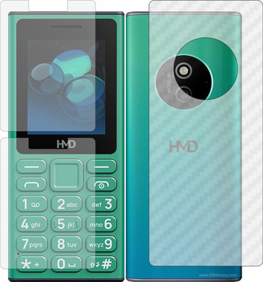 Fasheen Front and Back Tempered Glass for Hmd 110(Pack of 2)