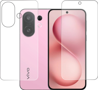 chakoor Front and Back Tempered Glass for vivo X200 FE(Pack of 2)