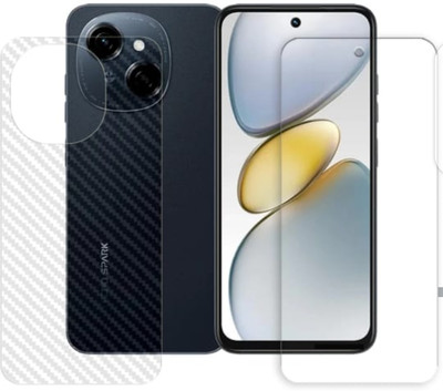 DB Front and Back Tempered Glass for TECNO SPARK GO 1S 4G(Pack of 2)