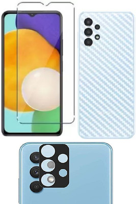 COVER CAPITAL Front and Back Tempered Glass for Samsung Galaxy A13 4G(Pack of 3)