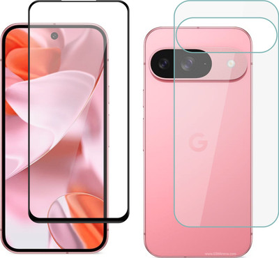 Vatsin Front and Back Tempered Glass for Google Pixel 9(Pack of 2)