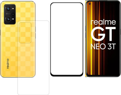 Vatsin Front and Back Tempered Glass for Realme GT Neo 2(Pack of 2)