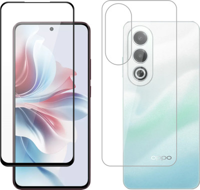 Vatsin Front and Back Tempered Glass for Oppo K12x 5G(Pack of 2)