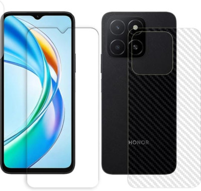 DB Front and Back Tempered Glass for HONOR X5B 4G FRONT AND BACK TEMPERED GLASS(Pack of 2)